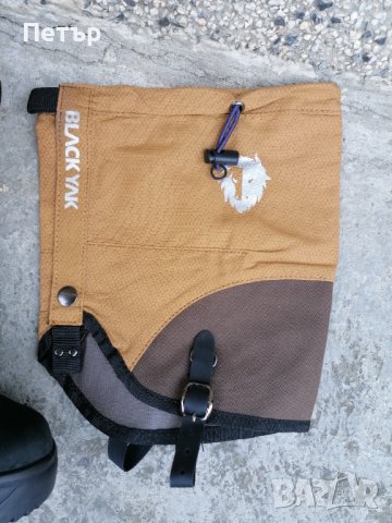 Продавам чисто нови качествени водоустойчиви къси гети Black Yak , снимка 13 - Други спортове - 44497482