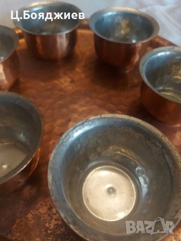 Сервиз за кафе от мед, снимка 2 - Сервизи - 42044375