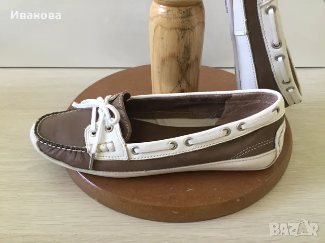 Мокасини естествена кожа, снимка 6 - Дамски ежедневни обувки - 49611512