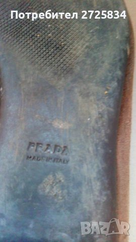 Оригинални обувки Prada, Италия, 37.5, снимка 7 - Дамски ежедневни обувки - 41533801