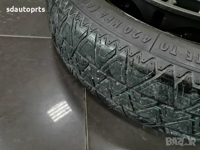 К-т 17" Резервна Гума Патерица Ключ Крик Кука Mercedes 155/70 R17, снимка 8 - Гуми и джанти - 48806930