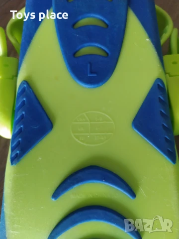 AQUALUNG Професионални Плавници за гмуркане Fizz в неоново жълто и синьо , снимка 2 - Водни спортове - 50933908