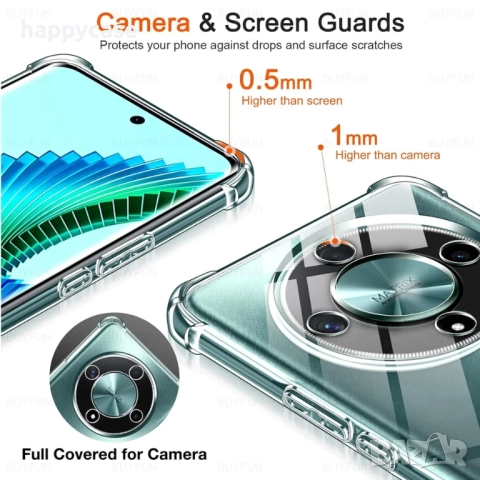 Honor Magic 8 Lite / Удароустойчив силиконов кейс гръб калъф с камера протектор, снимка 6 - Калъфи, кейсове - 52502667