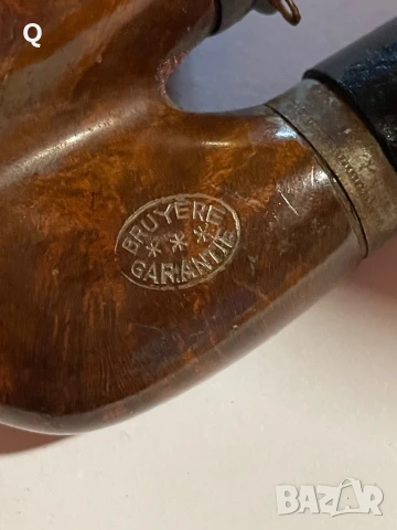 Антикварна лула от бриар – Bruyère Garantie (Германия / Франция, ок. 1900–1950 г.) (18), снимка 2 - Лули - 51109895