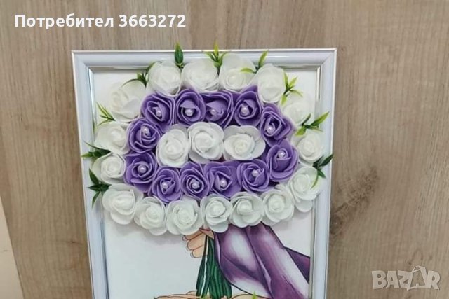 3Д рамки с вечни рози , снимка 5 - Други услуги - 41959737