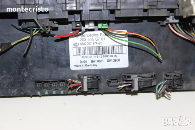 Заден SAM модул Mercedes W203 C-Class (2000-2007г.) 2035450701 / 203 545 07 01 / 5DK00797420, снимка 2 - Части - 49630547