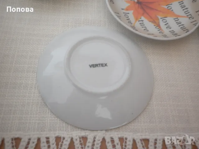 Оригинален сервиз за кафе - съвременен порцелан, снимка 3 - Сервизи - 49136961