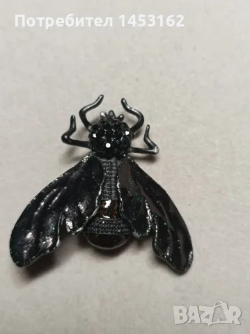 Брошка"Муха", снимка 3 - Други - 48006788