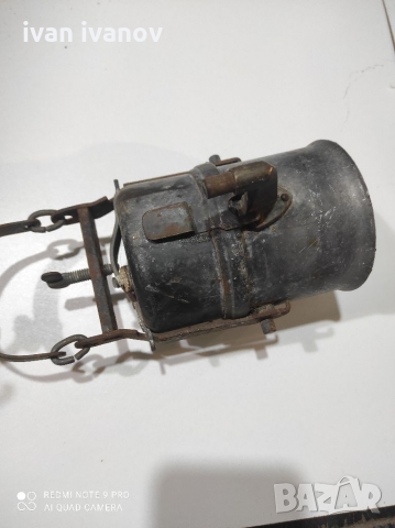 Карабитна Лампа, снимка 5 - Антикварни и старинни предмети - 36060864