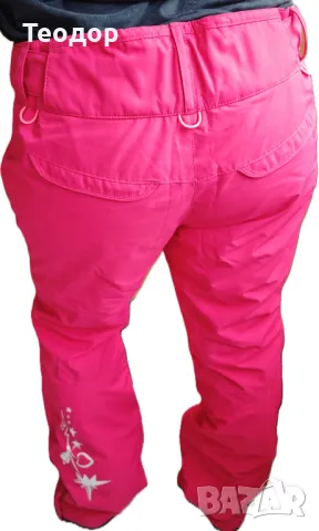 Нови дамски ски/сноуборд панталони Chiemsee Women's Kizzy 2 розови. Размер: L, снимка 7 - Зимни спортове - 43818454
