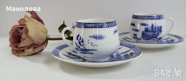 Колекционерски порцеланови чаши за кафе Artil Bone China, произведени в Румъния., снимка 2 - Чаши - 40892501