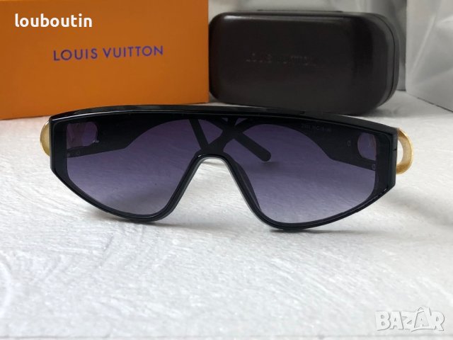 Louis Vuitton  2023 дамски мъжки слънчеви очила маска, снимка 2 - Слънчеви и диоптрични очила - 41125407