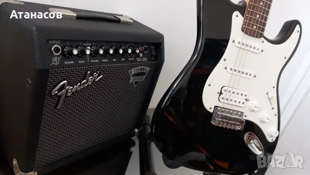 Squier Strat HSS - 158€, снимка 6 - Китари - 56185548