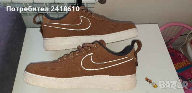 Nike Air Force 1 Low Carhartt Wip Limited UK 12 US 13 Mens Size 47.5/31см ОРИГИНАЛ!, снимка 8 - Кецове - 36311462