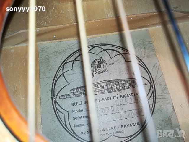 FRAMUS-MADE IN WEST GERMANY 0305231341, снимка 15 - Китари - 40574668