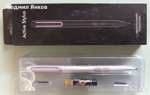 Нов метален Active Stylus – комплект с батерия и писци