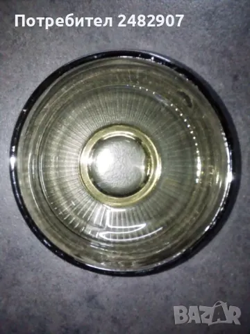 Малка стъклена купа - ретро , снимка 4 - Други - 47336323