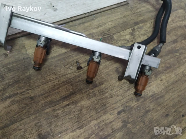 Бензинова реика и инжектори за SAAB 93 , saab 95 , 962069 ,BOSCH 0280156023 , снимка 3 - Части - 51232265