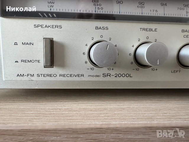 HITACHI SR-2000L РЕСИВЕР, снимка 3 - Ресийвъри, усилватели, смесителни пултове - 51144376