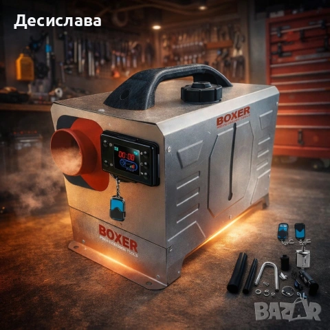 Професионален Дизелов Отоплител (Печка) 12kW Boxer BX-3430/31/32 – 3 в 1, снимка 6 - Отоплителни печки - 53738601