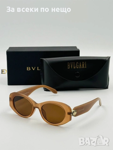 Bvlgari Слънчеви Очила С UV400 Защита😎С ПОДАРЪК🎁Кутия И Калъф - Налични Различни Цветове Код SK712, снимка 4 - Слънчеви и диоптрични очила - 53146393