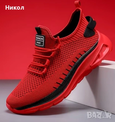 Унисекс червени летни маратонки, р-р 39.