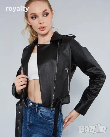 Пролетни кожени якета, снимка 2 - Якета - 49691710
