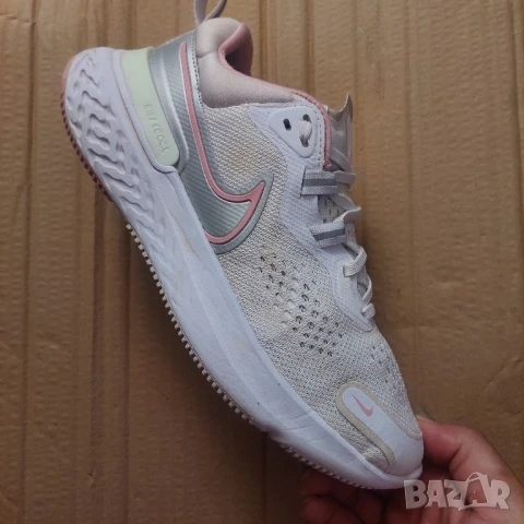 NIKE REACT MILER 2 CW7136-101 White, снимка 6 - Маратонки - 50704219