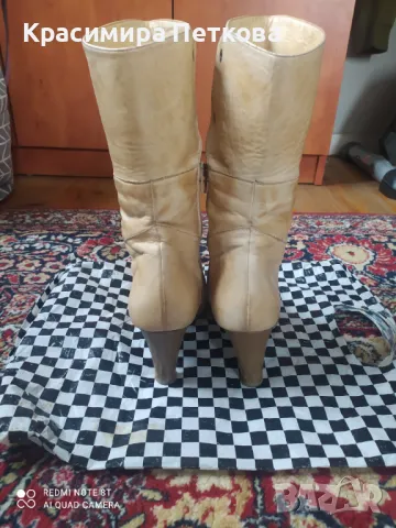 Дамски боти/ботуши 2в1 38 номер, снимка 3 - Дамски ботуши - 48326160