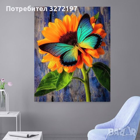Комплект 5D диамантено пано/картина-рисуване по номера с,30х40см. , снимка 4 - Картини - 41564209