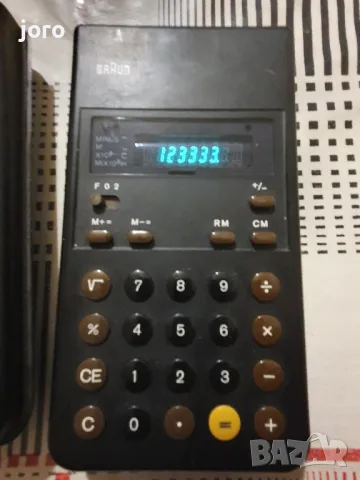 braun calculator, снимка 7 - Колекции - 48174961