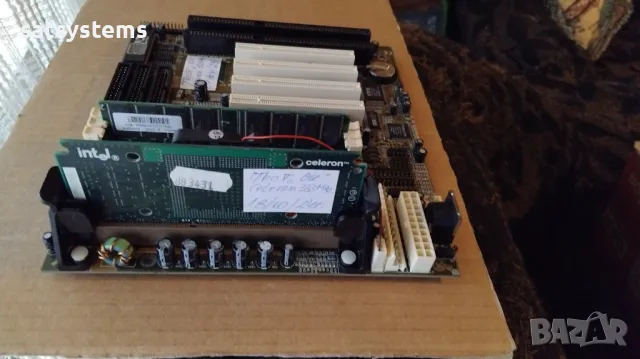 Дънна платка Zida Tomato CreateLX-AT Rev 1.06 Slot 1 CPU+RAM, снимка 7 - Дънни платки - 47884831