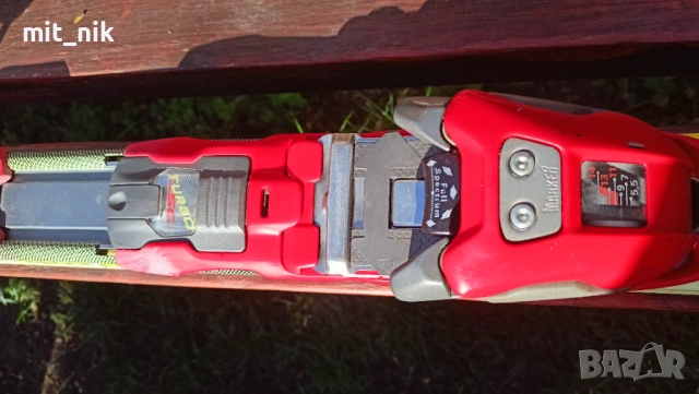 Продавам нови, не са ползвани ски с автоматите и щеки, снимка 4 - Зимни спортове - 53394446