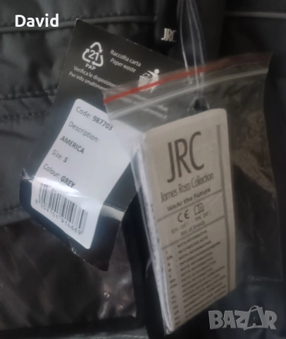 Ново оригинално мъжко яке James Ross Collection Jacket America , снимка 4 - Якета - 53637012