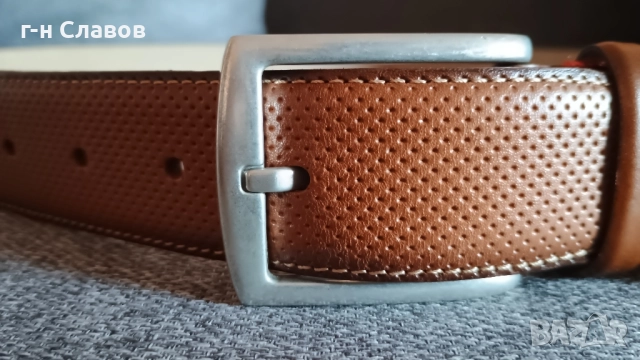 Дизайнерски колан, телешка кожа.