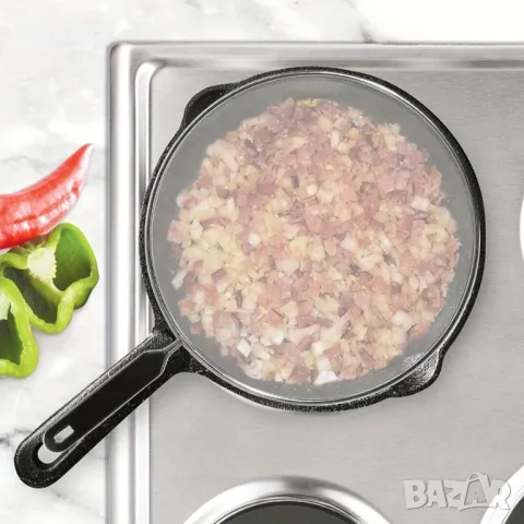 5839 Кухненска мрежа за тиган против пръскане, 29 см, снимка 7 - Прибори за хранене, готвене и сервиране - 50106120