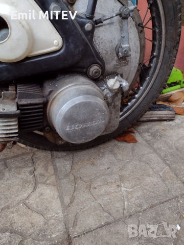 Хонда ретро 1968 г. четиритактов Веломопед., снимка 2 - Антикварни и старинни предмети - 44581811