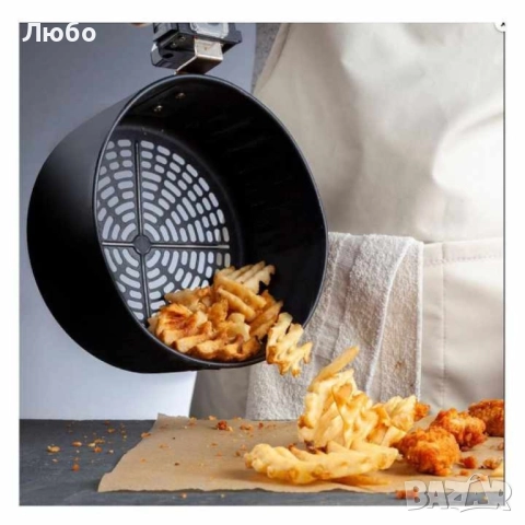 Фритюрник с Горещ Въздух | Air Fryer, снимка 4 - Фритюрници - 52663735