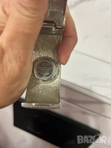 Часовник тип гривна Charles Delon, снимка 5 - Дамски - 48797405