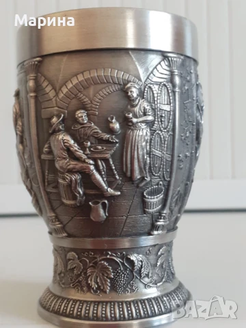 Немски чаши за ракия, 30 мл. Antik*Vintage #81, снимка 3 - Антикварни и старинни предмети - 50737704