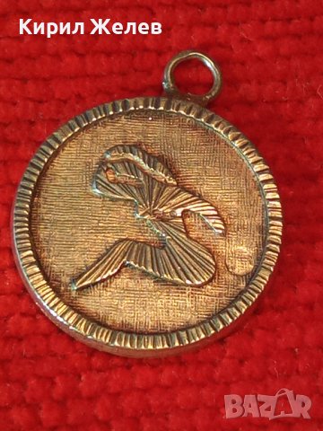 СРЕБЪРЕН ЗОДИАКАЛЕН АРТ ДЕКО МЕДАЛЬОН СРЕБРО 900 - ЗОДИЯ ДЕВА МАЙСТОРСКА ИЗРАБОТКА 36518, снимка 15 - Колиета, медальони, синджири - 40940268