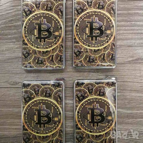 Bitcoin запалка с огледалце на гърба, снимка 2 - Запалки - 34595853