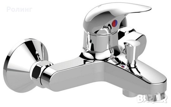 ВИДИМА СТЕНЕН СМЕСИТЕЛ ЗА ВАНА БЕЗ АКСЕСОАРИ ORION B5193AA, снимка 1