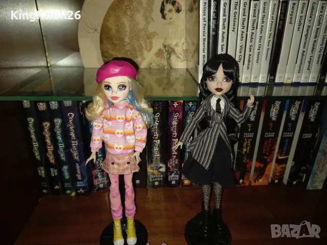 Кукли Monster high Wednesday/Enid Sinclair, снимка 2 - Кукли - 56287806