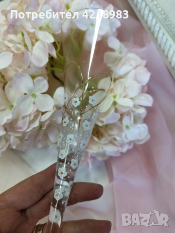 Сватбени чаши - НАМАЛЕНИ ЦЕНИ, снимка 4 - Декорация - 51724635