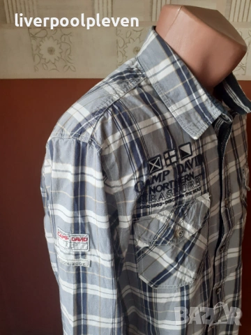 👉Camp David Original L ефектна, снимка 4 - Ризи - 53491036