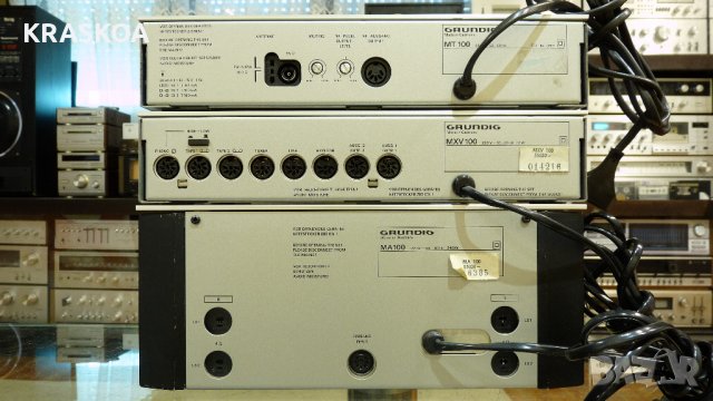 GRUNDIG MA 100 & MXV 100 & MT 100, снимка 6 - Ресийвъри, усилватели, смесителни пултове - 34197517