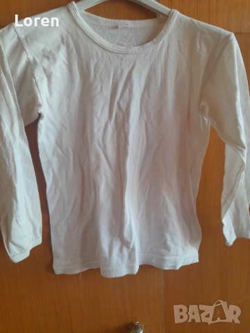 Подарявам!Детска бяла блузка , снимка 12 - Детски Блузи и туники - 51543579