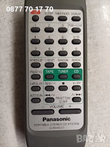 Дистанционни Panasonic и Technics, снимка 9 - Други - 11904851