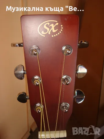 Акустична китара SX с метални струни, снимка 7 - Китари - 40876320